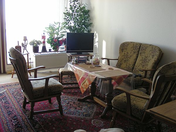 Wohnzimmer Hochhaus
